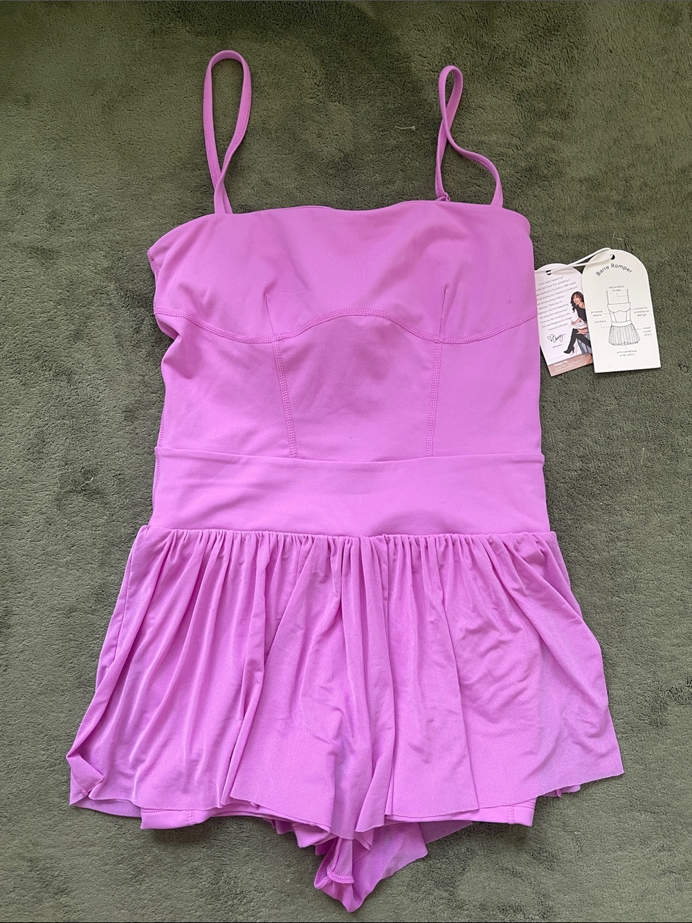 Blogilates Barre Romper NWT